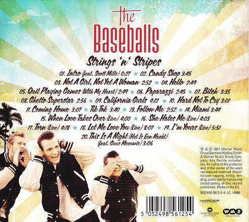The Baseballs : Strings 'N' Stripes (CD, Album, Dig)