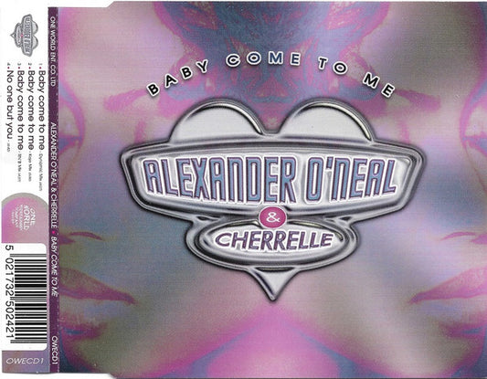 Alexander O'Neal & Cherrelle : Baby Come To Me (CD, Single)