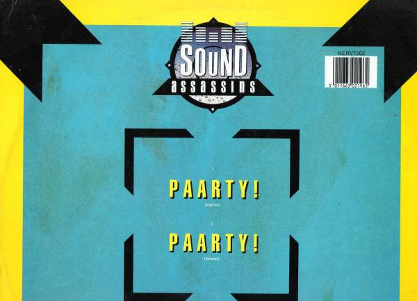 The Sound Assassins : Paarty! (12")
