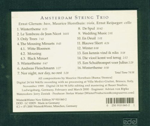 Amsterdam String Trio : Winter Theme (CD, Album)