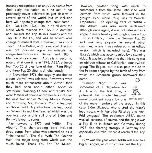 ABBA : More ABBA Gold (More ABBA Hits) (CD, Comp, RM)