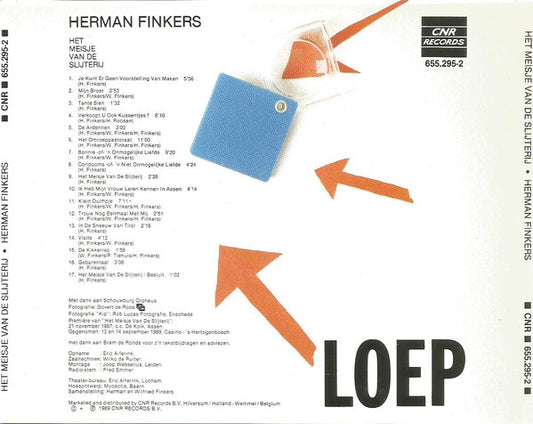 Herman Finkers : Het Meisje Van De Slijterij (CD, RP)
