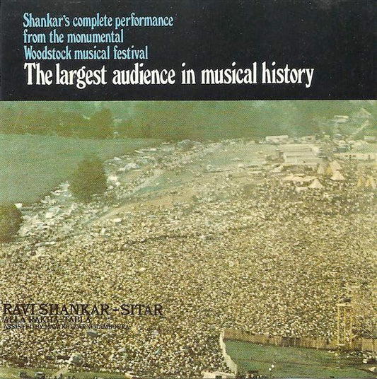 Ravi Shankar : At The Woodstock Festival (CD, Album, RE)
