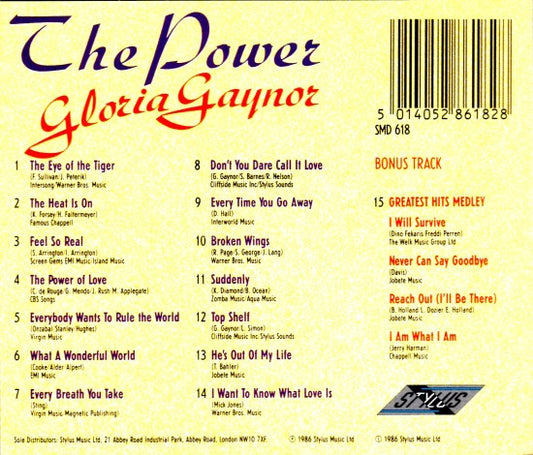 Gloria Gaynor : The Power (CD, Album)