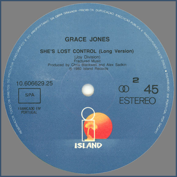 Grace Jones : Private Life (Long Version) (12")
