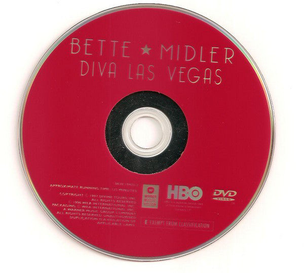 Bette Midler : Diva Las Vegas (DVD-V, PAL)