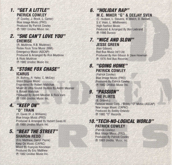 André Meunier : All DJs Have A 12" Version Volume One (CD, Comp, Mixed)