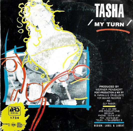 Tasha (5) : My Turn (7", Single)