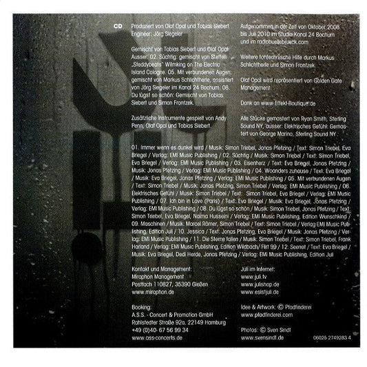 Juli : In Love (CD, Album)