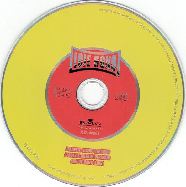 Luie Hond : Jaloezie (CD, Maxi)
