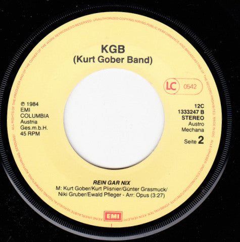 Kurt Gober Band : Es War Nix (7", Single)