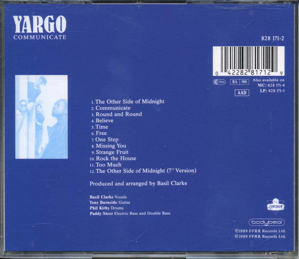 Yargo : Communicate (CD, Album)