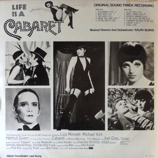 Ralph Burns : Cabaret - Original Soundtrack Recording (LP)