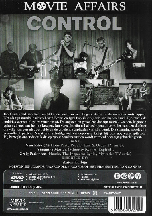 Anton Corbijn : Control (DVD-V, PAL, Dol)