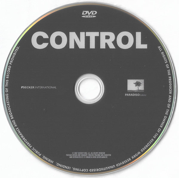 Anton Corbijn : Control (DVD-V, PAL, Dol)