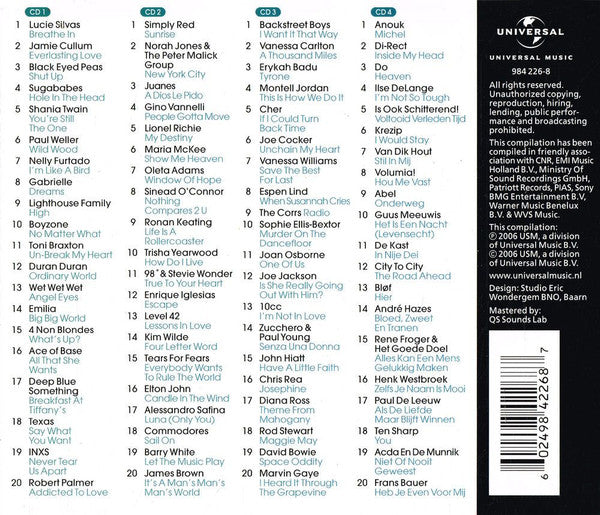 Various : 80 Grootste Hits Allertijden (4xCD, Comp)