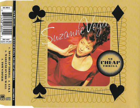 Suzanne Vega : No Cheap Thrill (CD, Single, Comp, J-c)