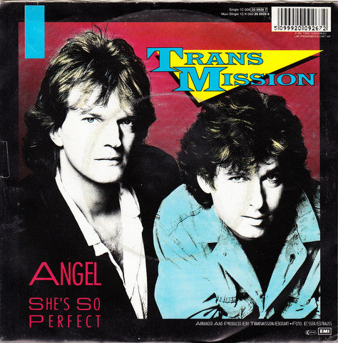 Transmission (5) : Angel / She's So Perfect (7", Single)