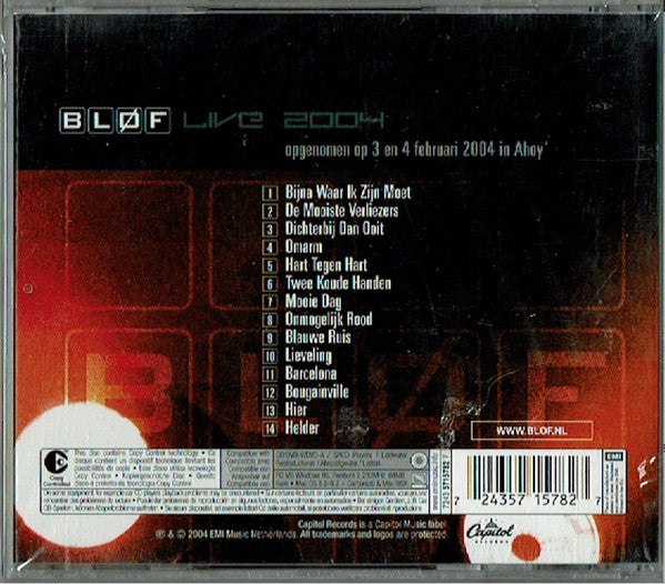 Bløf : Live 2004 (CD, Album, Copy Prot.)
