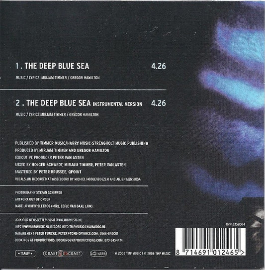 Mirjam Timmer Featuring Jim Kerr : The Deep Blue Sea (CD, Single)