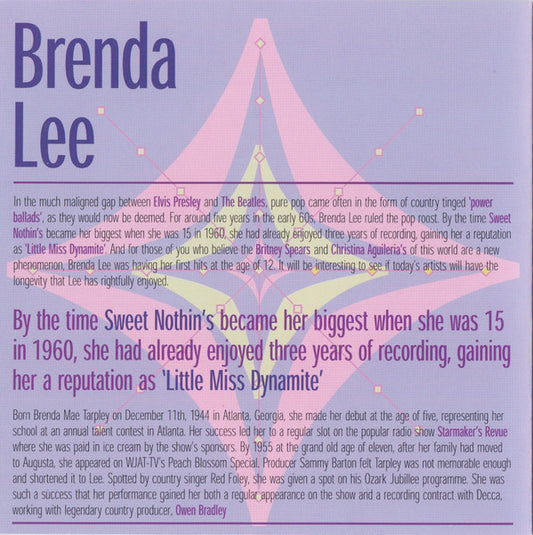 Brenda Lee : Classic Brenda Lee: The Universal Masters Collection (CD, Comp)