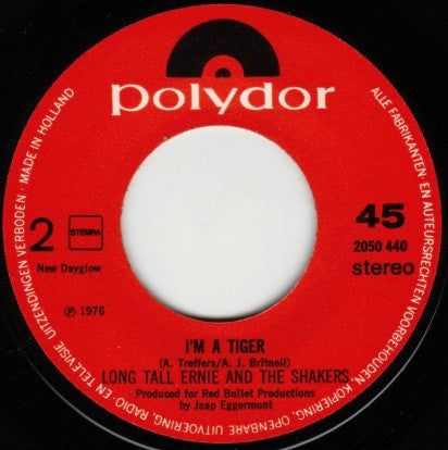 Long Tall Ernie And The Shakers : Get It In (7")