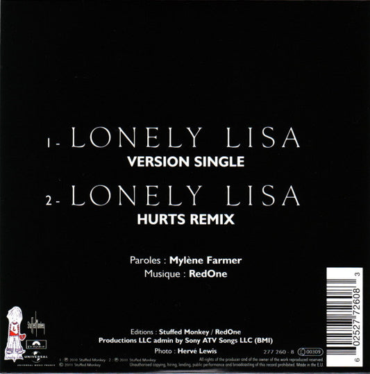 Mylène Farmer : Lonely Lisa (CD, Single)