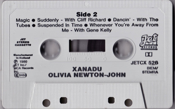 Electric Light Orchestra / Olivia Newton-John : Xanadu (From The Original Motion Picture Soundtrack) (Cass, Album)