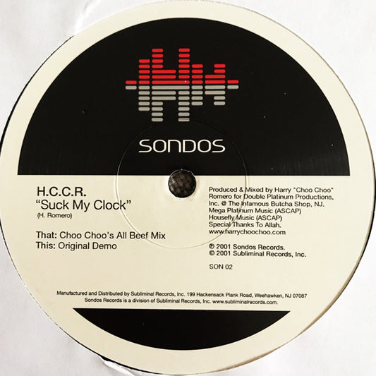Harry "Choo Choo" Romero : Suck My Clock (12")