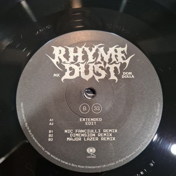 Marc Kinchen & Dom Dolla : Rhyme Dust (12")