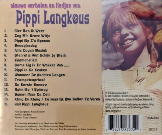 Pippi Långstrump : Nieuwe Verhalen En Liedjes Van Pippi Langkous (CD, Album, RE)
