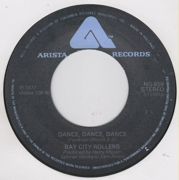 Bay City Rollers : It's A Game (7", Single)