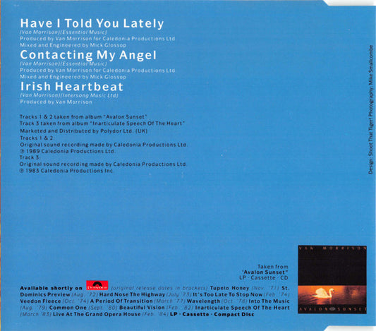 Van Morrison : Have I Told You Lately (CD, Single)