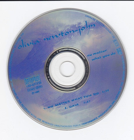 Olivia Newton-John : No Matter What You Do (CD, Single)