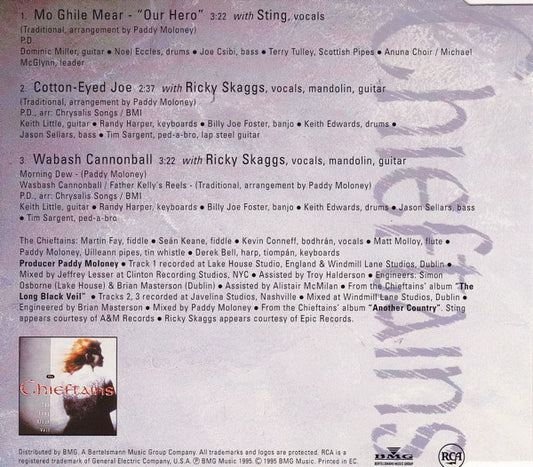 The Chieftains with Sting : Mo Ghile Mear - "Our Hero" (CD, Single)