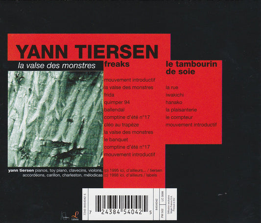 Yann Tiersen : La Valse Des Monstres (CD, Album, RE)