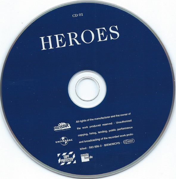 Various : Heroes (2xCD, Comp, Copy Prot.)