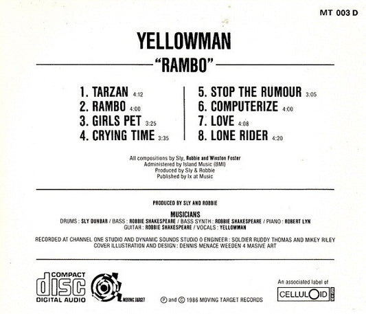 Yellowman : Rambo (CD)