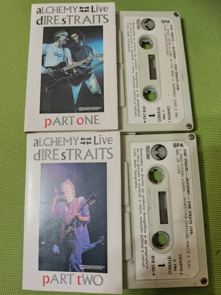 Dire Straits : Alchemy - Dire Straits Live (2xCass, Album)