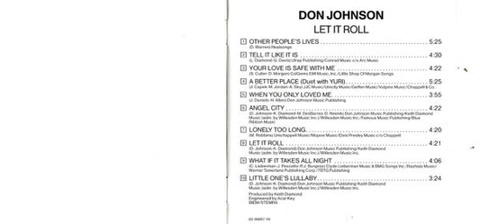 Don Johnson : Let It Roll (CD, Album, RE)