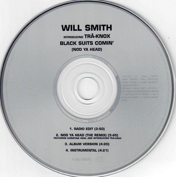 Will Smith Introducing Tra-Knox : Black Suits Comin' (Nod Ya Head) (CD, Maxi)