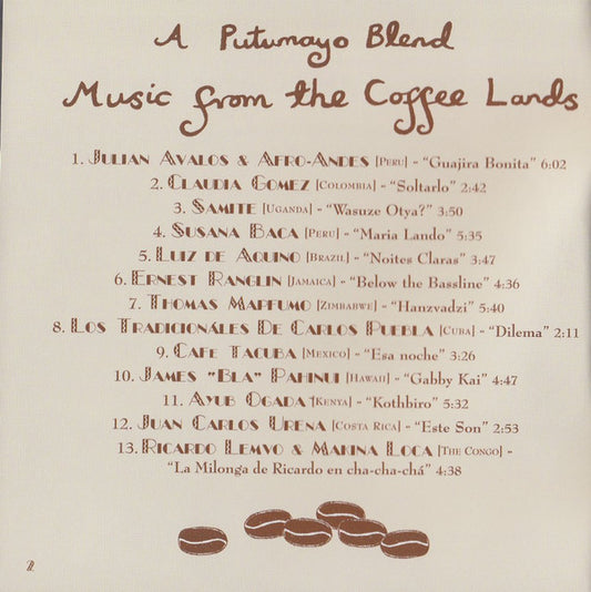 Various : A Putumayo Blend - Music From The Coffee Lands (CD, Comp, Dig)