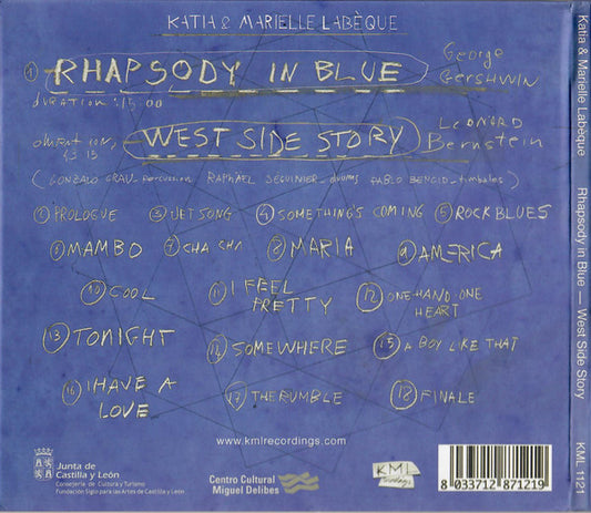 Katia Et Marielle Labèque : Rhapsody In Blue/West Side Story (CD, Album)