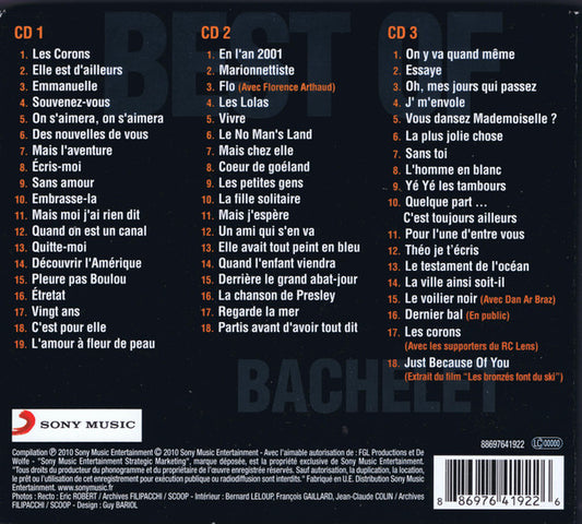 Pierre Bachelet : L'album Souvenir Best Of 3 CD (3xCD, Comp)
