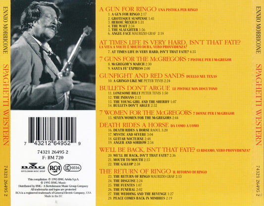 Ennio Morricone : Spaghetti Western (CD, Comp)