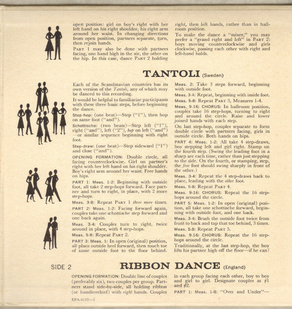 Michael Herman's Folk Dance Orchestra : Carnival Of Folk Dances (7", EP)