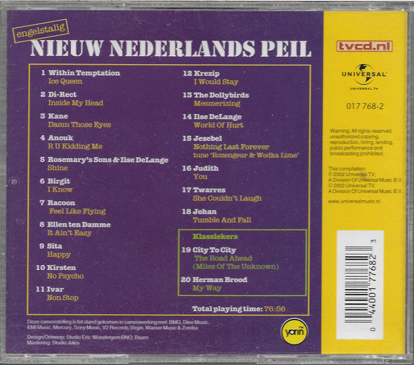 Various : Nieuw Nederlands Peil - Engelstalig (CD, Comp)