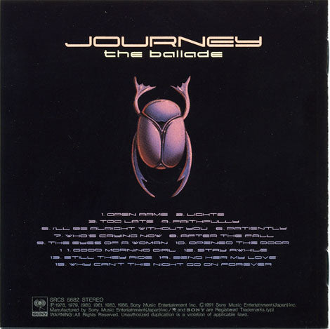 Journey : The Ballade (CD, Comp)