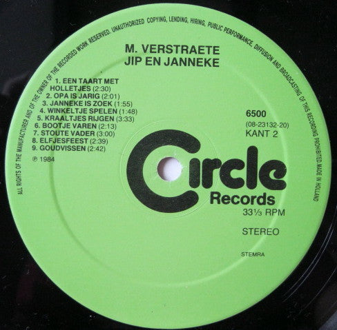 Annie M.G. Schmidt : Jip En Janneke - Verhaaltjes Van Annie M.G. Schmidt (LP, Album)