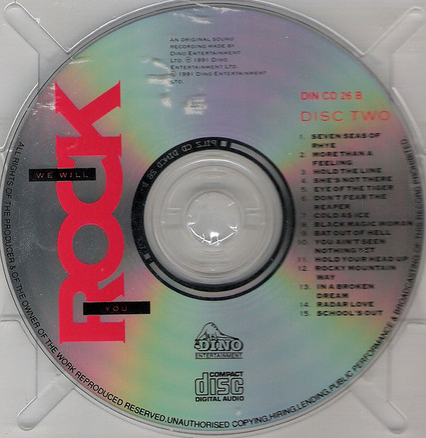 Various : We Will Rock You (2xCD, Comp)